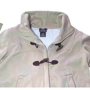 Ariat Beige Toggle Closure Womens Jacket L/G Polyester Sport Casual‎ Comfort